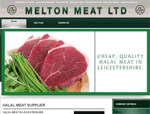 Tablet Screenshot of halal-meat-melton.co.uk